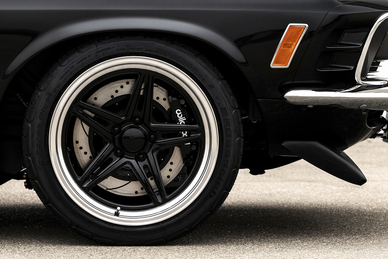 1970 Ford Mustang - American Racing GROOVE II - Black | American